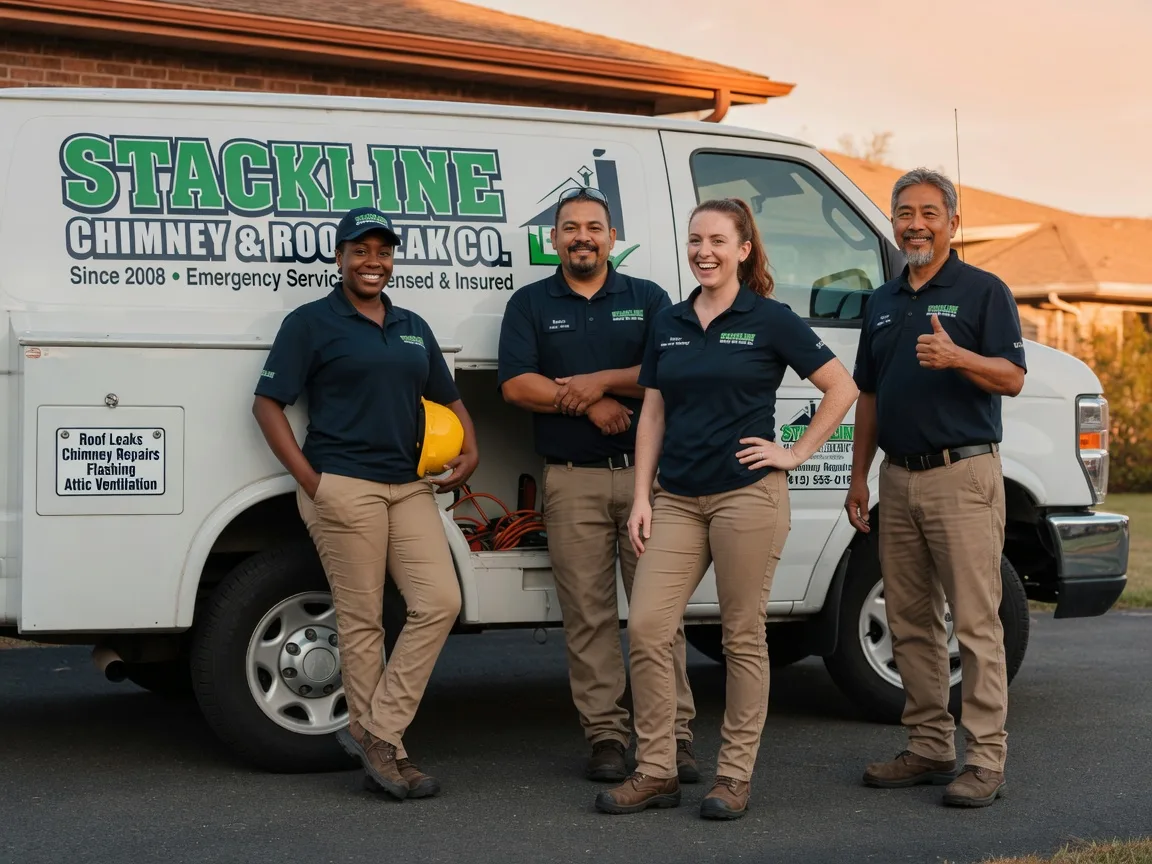 Chimney flashing repair company in Webster, WI